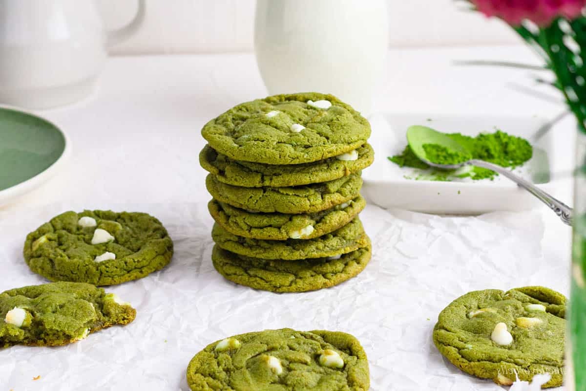 matcha-white-chocolate-chip-cookies-recipe